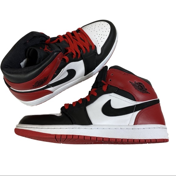 VTG Jordan OLD LOVE ❤️ Chicago AJ1 Basketball Sneakers - Picture 2 of 10